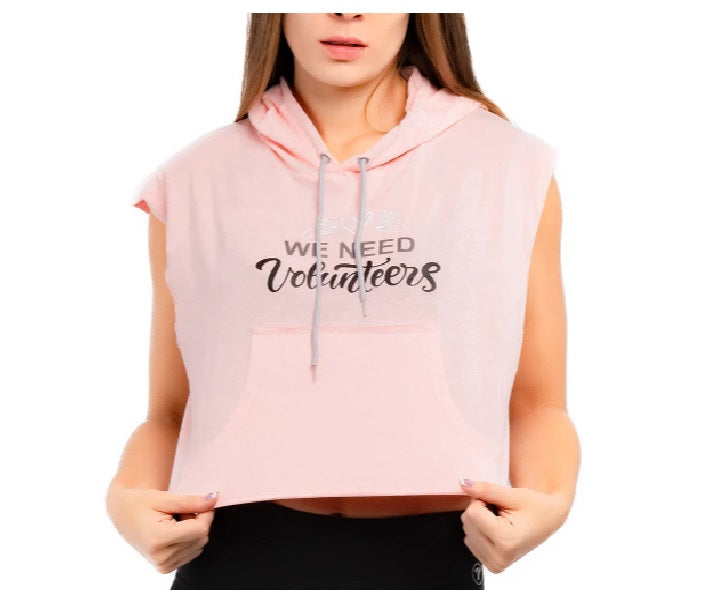 Blusa hoddie deportiva para dama.