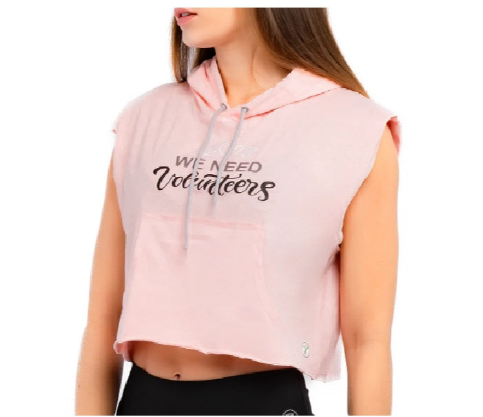 Blusa hoddie deportiva para dama.