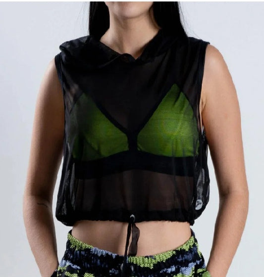 Blusa Velo Capota deportivo para dama