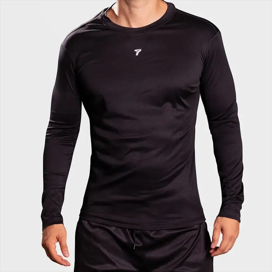 Buzo compresión caballero, camisa deportiva